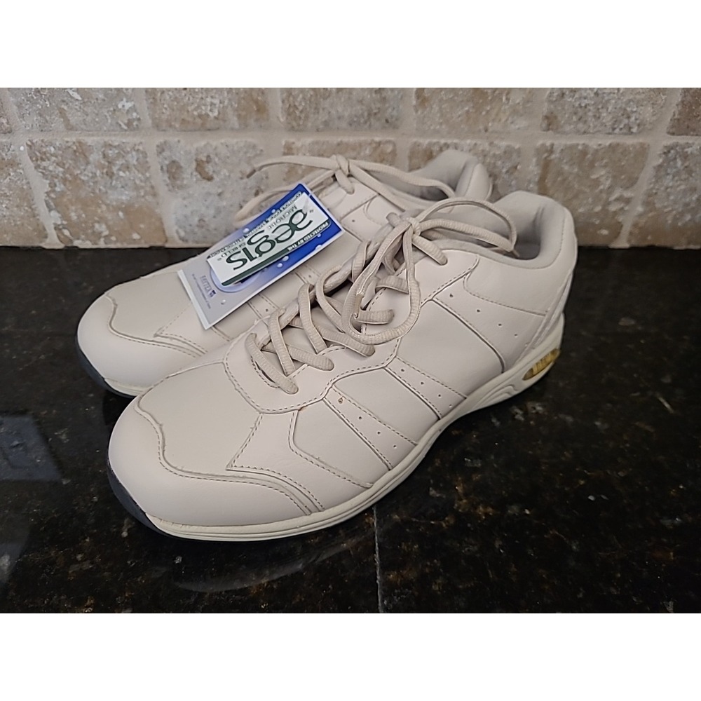 Drew Atlas Mens Orthotic Walking Shoes Diabetic Beige - Size 11 WW34 Nice